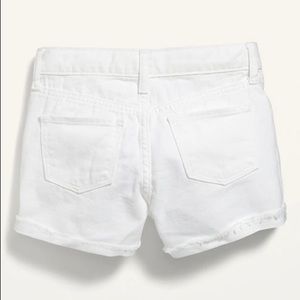 OLD NAVY White Denim Shorts - NWOT